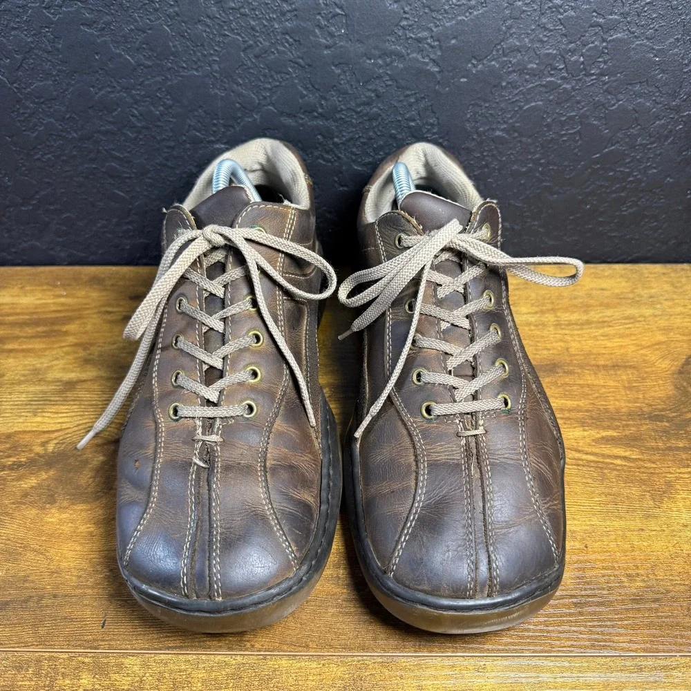 GBX Soho Brown‎ Leather Casual Oxford Sneakers Mens 9M